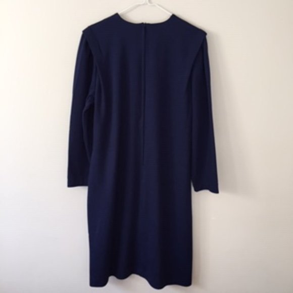 D'ALLAIRD'S WOMEN DRESS. SIZE 16.  COLOR BLUE - Picture 2 of 4